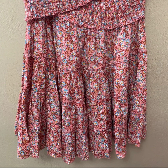 Poupette St Barth Mini Dress Soledad Light Pink Paquerette Size Large NWT New - Picture 8 of 15